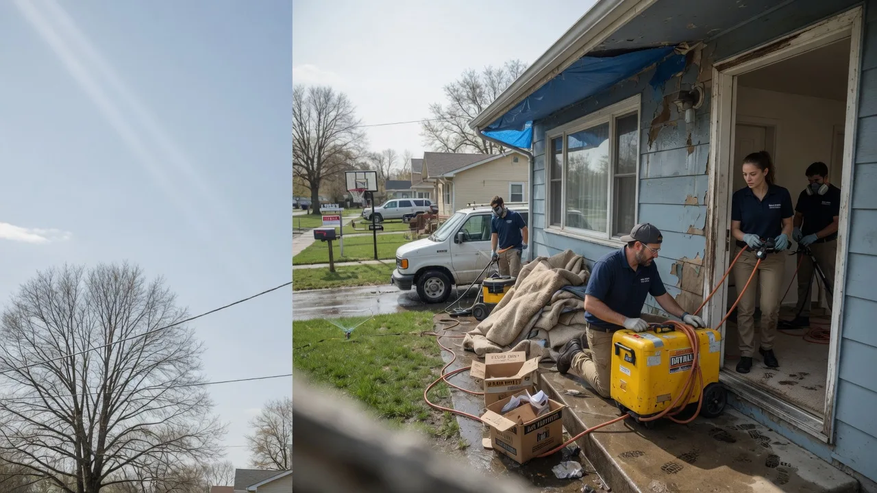 Basement Flood Cleanup in Tunnelton, WV near me